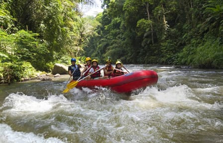 White Water Rafting Adventure on the Ayung River in Ubud