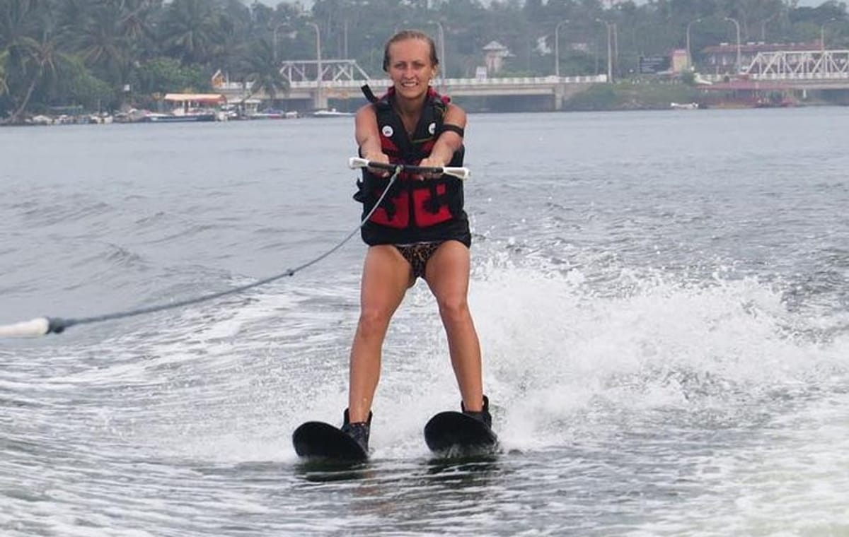 Water Skiing in Bentota