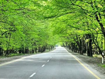 Multiple-day-tour-3 nights-4 days-Azerbaijan Tour-Baku-Ateshgah-Yanar Dag- Gabala- Sheki-Shamakhi-group tour-private tour-panoramic tour-Highland Park-3 Flame Towers-Martyrs' Lane-Eternal Flame Monume