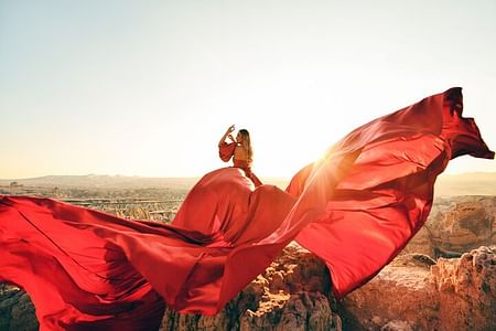 Cappadocia Photoshoot Tour: Stunning Landscapes & Flying Dress Experience