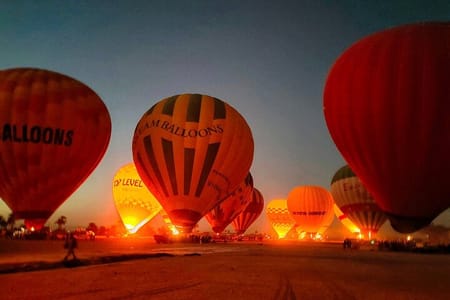 Hot Air Balloon Ride Over Luxor’s Archaeological Wonders