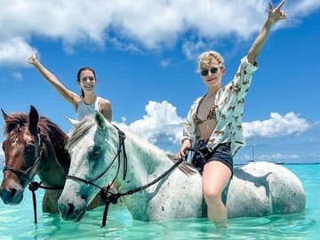 Horseback Riding Along Pwani Mchangani Beach in Zanzibar