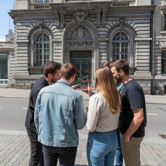 Secrets of Brussels Self-Guided Exploration Game Tour 2