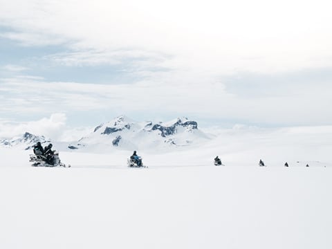 Superjeep Golden Circle and Langjokull Snowmobile Tour on Glacier , photo 11