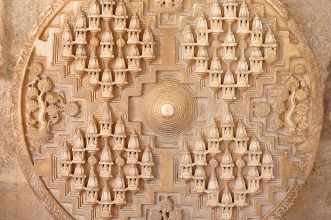 Bas-Relief Work in Ranakpur Temple