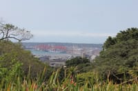 <p>a view of Durban's big ports while at the Howard University</p>