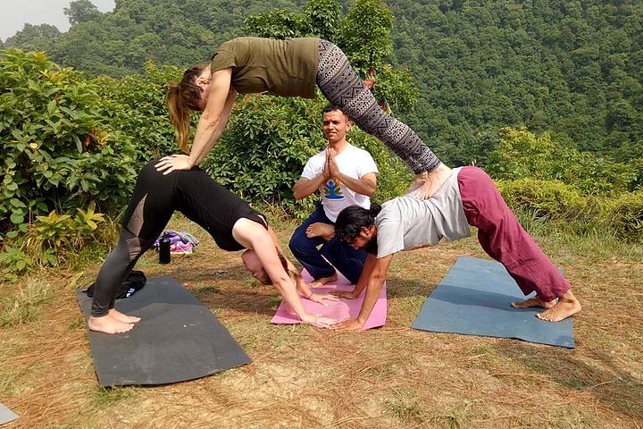 Private Yoga Retreat Day Trip in the Himalayas from Kathmandu