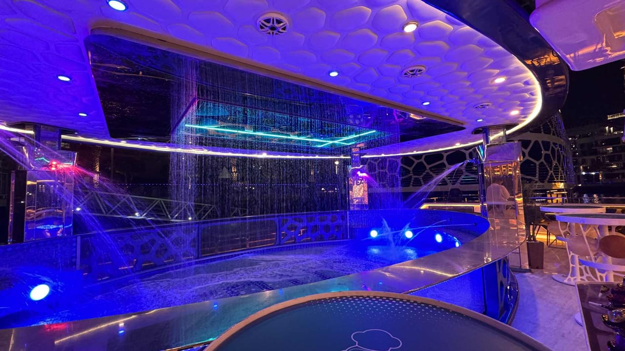 Dubai Lotus Mega Yacht Dinner Cruise Tour with Private Transfers 4