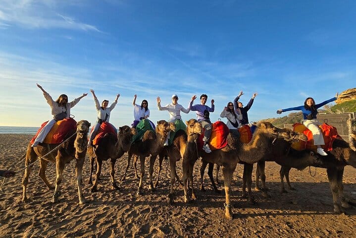 This is the quintessential Morocco experience. Don't miss your chance for a camel ride on the beach, included in your VIP tour.