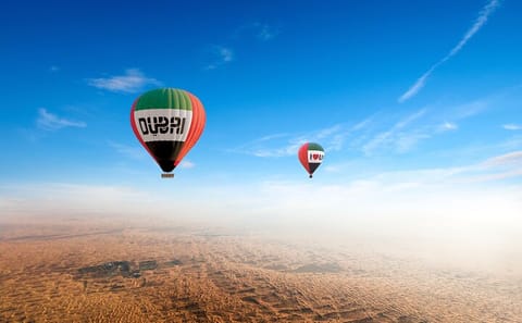 Hot Air Balloon Ride and Vintage Land Rover Tour in Al Ain