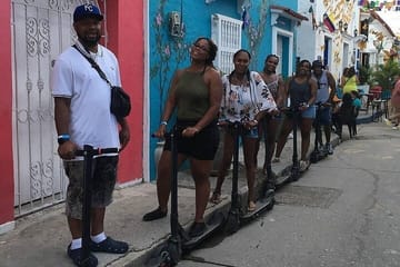FUN SEGWAY RIDE thru the Cartagena Walled City & Getsemani