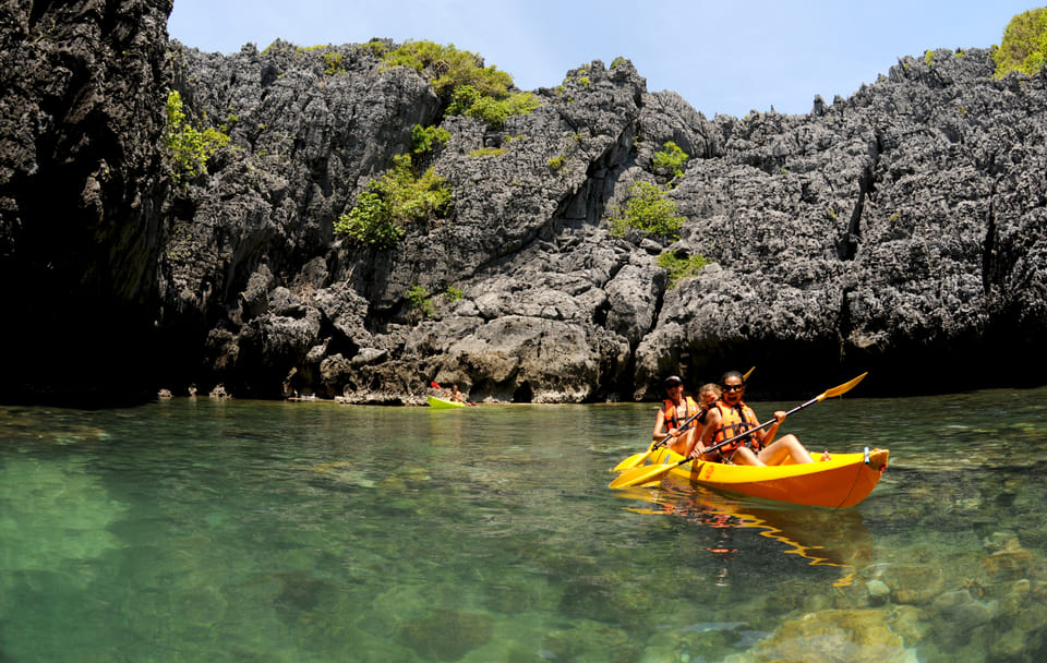 Kayaking Adventure at Angthong National Marine Park