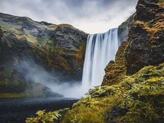 Skógafoss waterfall