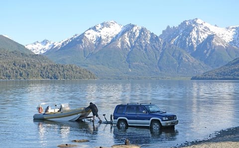 Half Day Fishing Tour on Nahuel Huapi and Moreno Lakes