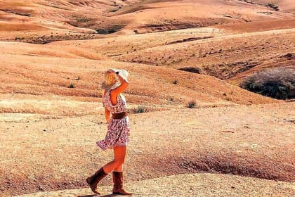 Agafay Desert Adventure: Camel Ride, Quad Biking & Sunset Views.