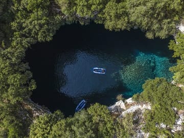 Melissani Cave