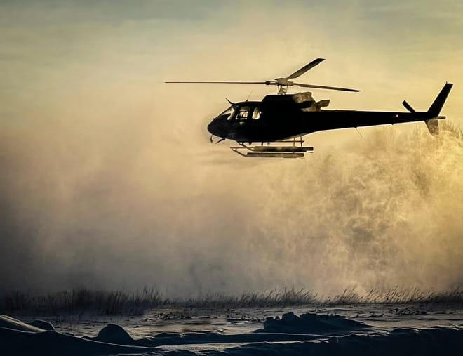 Hovercraft and Helicopter Experience from Helsinki