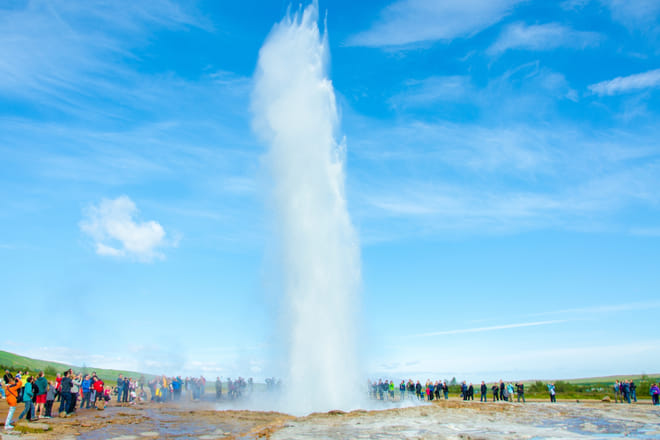 Golden Circle Private Tour with Faxafoss from Keflavik Airport