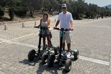 Electric Scooter Tour of Ancient Athens Landmarks