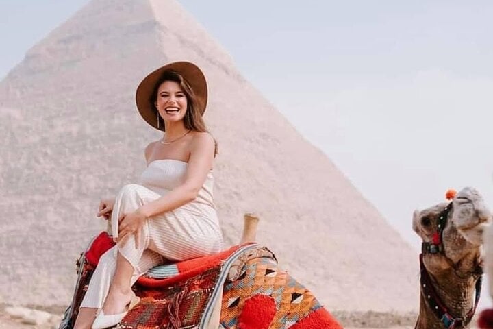 Giza Pyramids with camel Tour By Emo Tours Sweden