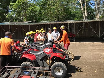 Safety briefing to ensure safe riding