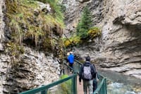 Johnston Canyon, Marble Canyon Icewalk and Banff Town day tour 1