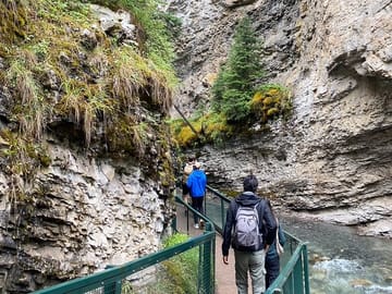 Johnston Canyon and Marble Canyon Icewalk from Calgary