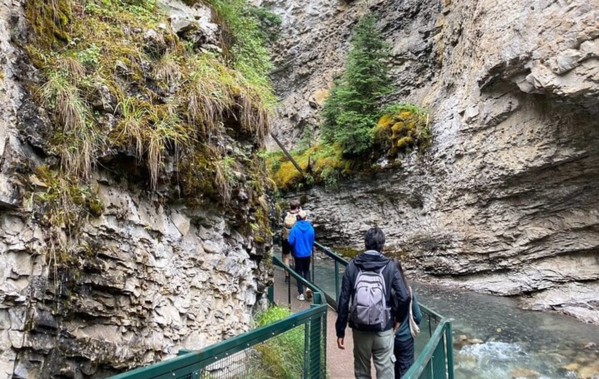Johnston Canyon, Marble Canyon Icewalk and Banff Town day tour