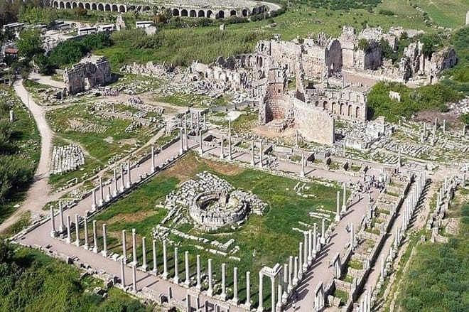 Perge Aspendos Side Ancient City and Manavgat Waterfall Tour 9