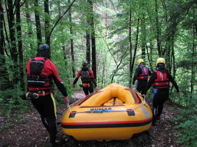 FULL DAY RAFTING WITH A PICNIC ON SOČA RIVER 6