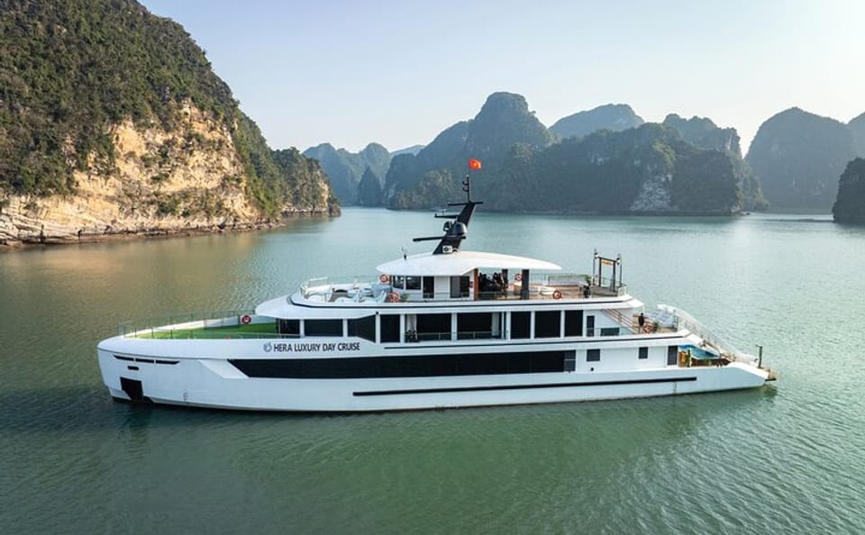 Luxury Day Cruise in Halong and Lan Ha Bay from Tuan Chau