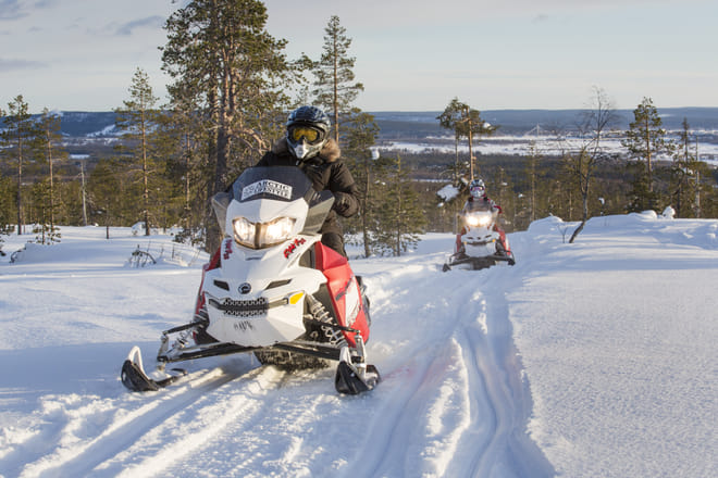 Snowmobile Sprint 