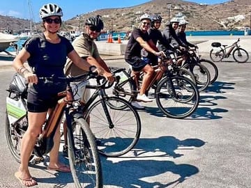 Cultural Bike Tour of Historical Chora, Greece