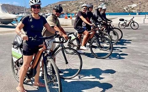 Cultural Bike Tour of Historical Chora, Greece