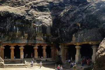 Elephanta Caves with Bollywood Tour in Mumbai