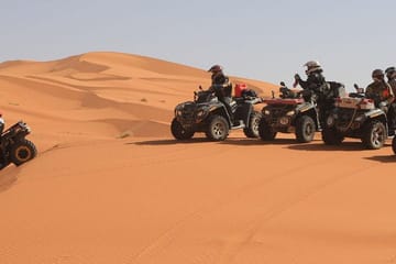 Sunset ATV Adventure Tour in Hurghada Desert, Egypt