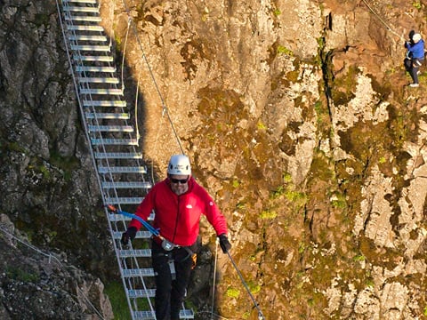 Private tour - Fálkaklettur Via Ferrata close to Reykjavik, photo 17