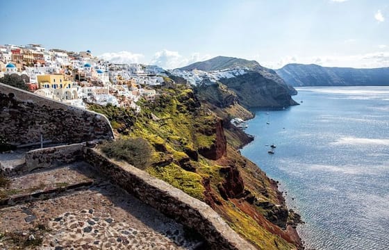 Santorini Caldera Walk Hiking Experience Fira-Oia