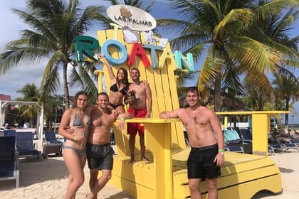 Roatan Sloths in Natural Habitat: ATV Buggy Tour Zipline & Beach