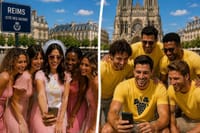 Reims Challenges EVG EVJF City Challenge team 1