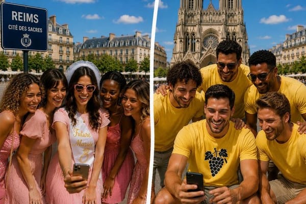Reims Challenges EVG EVJF City Challenge team