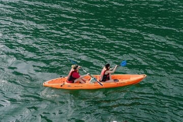 3-hour admiring the sunset on Lan Ha Bay: Kayaking, Swimming