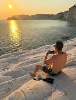 Best of Agrigento: Sciacca, White Cliffs & Temples by Night