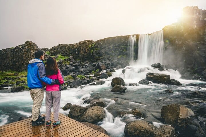 Reykjavik: Private Complete Golden Circle Tour with Faxi Waterfall