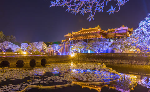 Romantic Dragon Boat Dinner Cruise on the Huong River, Hue
