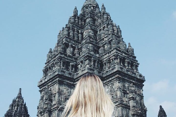 Prambanan temple view