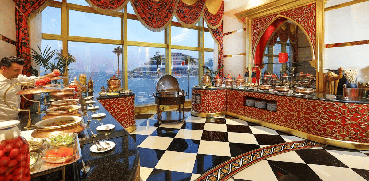 Dubai’s Burj Al Arab Dine & Unwind ( Your choice of the Finest Restaurant  Al Iwan – Al Muntaha or Al Mahara )