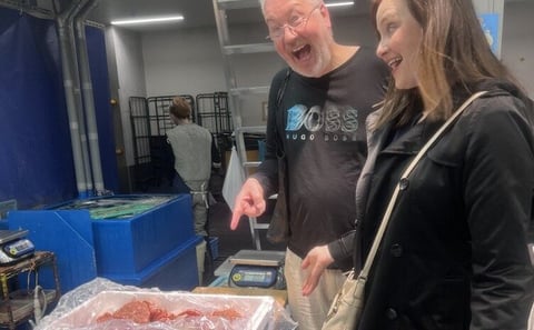 Toyosu Fish Market Behind the Scenes Tour & Luxury Sushi Lunch