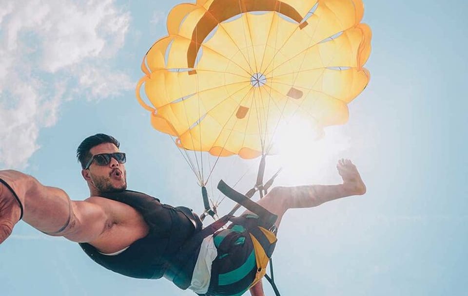 Parasailing, Banana & Sofa Boat & Private transfer in Hurghada