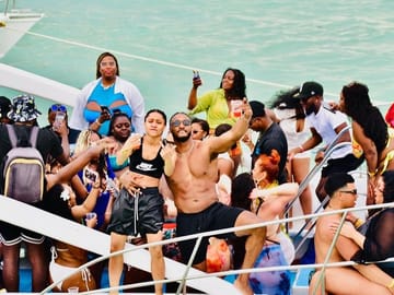 Punta Cana Party Boat with Music Drinks and Snorkeling & pick up